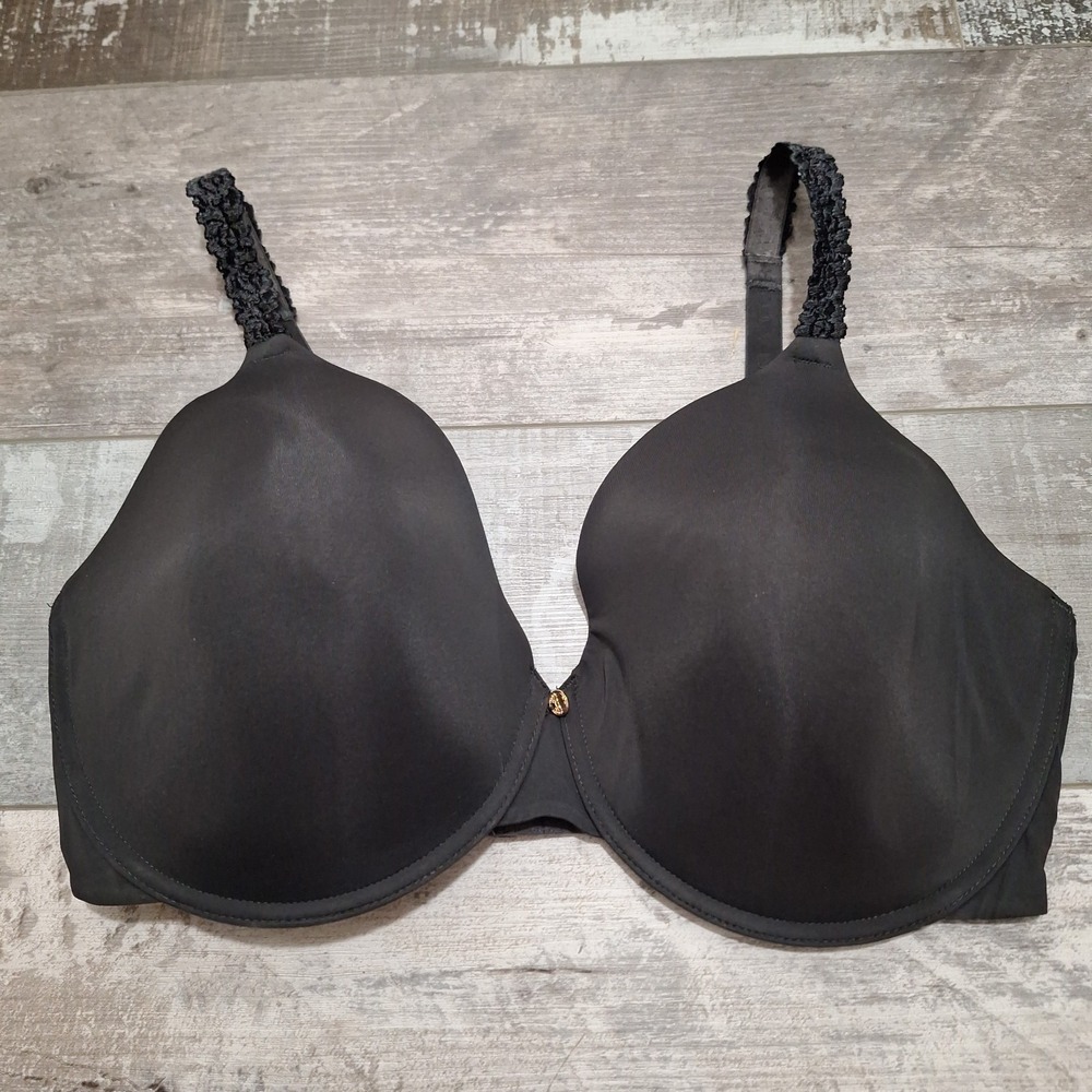 Natori 36G Blac Underwire T Shirt Bra Full Coverage Smooth Cups  Comfy